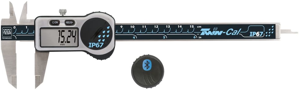 Sada posuvné měřítko digitální 0-150 mm TESA Twin-Cal IP67 + vysílač TLC-BLE