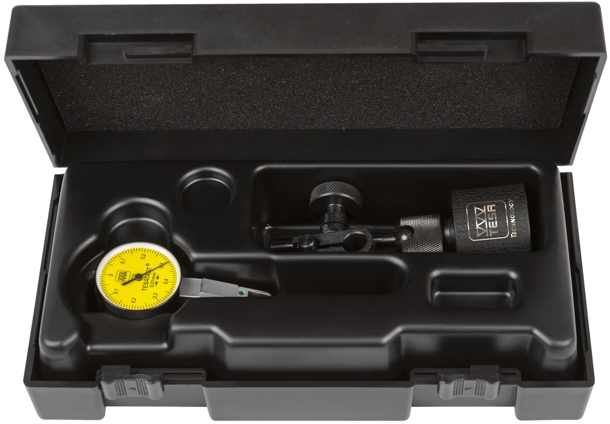 Sada páčkového úchylkoměru ±0,4/0,01 mm TESATAST + mini magnetický stojánek
