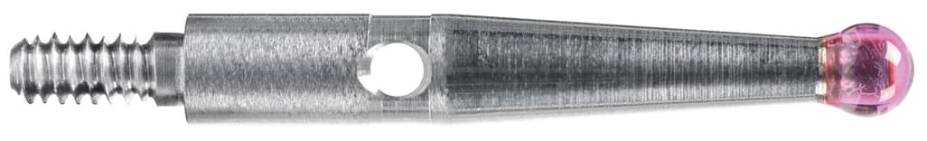 Dotek s kuličkou pr. 2 mm L14,26 mm rubín pro páčkový úchylkoměr P-LINE