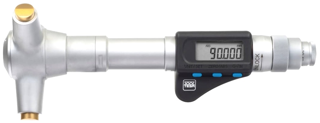 Dutinoměr třídotekový mikrometrický digitální 80-90 mm TESA IMICRO IP54