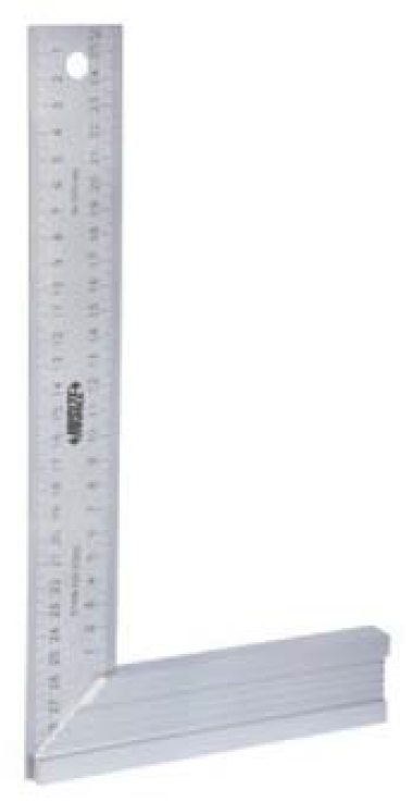 Úhelník tesařský 90° s rameny 300x170 mm INSIZE