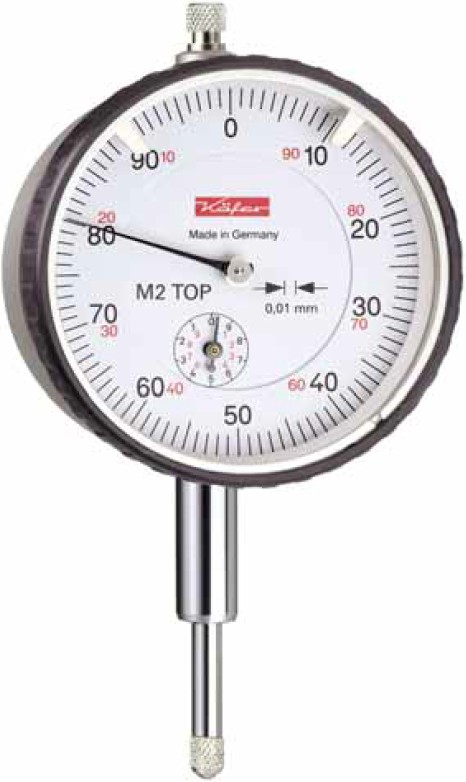 Úchylkoměr číselníkový 0-10/0,01 mm Käfer typ M 2 TOP