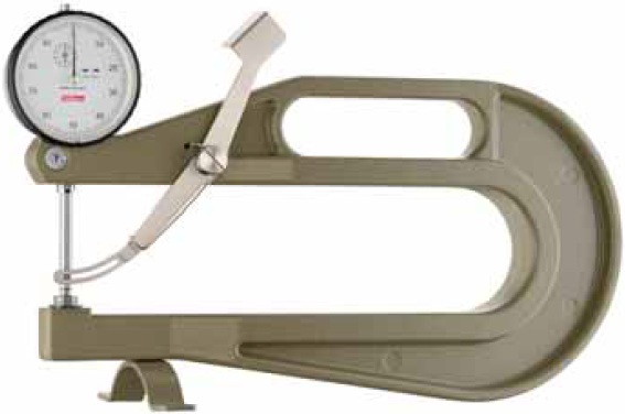 Tloušťkoměr 0-10/0,01 mm Käfer typ J 200 c