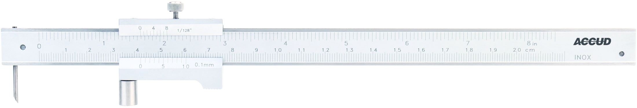 Posuvné měřítko rýsovací s noniem 0-200/0,1 mm ACCUD
