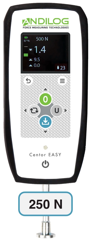Digitální siloměr 0-250 N ANDILOG CENTOR Easy II