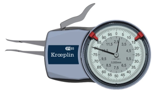 Dutinoměr s rameny 2,5-12,5 mm Kroeplin H102