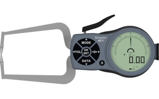 Tloušťkoměr s rameny digitální 0-20 mm Kroeplin K220