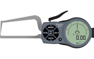 Tloušťkoměr s rameny digitální 0-20 mm Kroeplin K2R20S