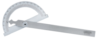 Úhloměr obloukový 0-180° ramena 150x200 mm INSIZE